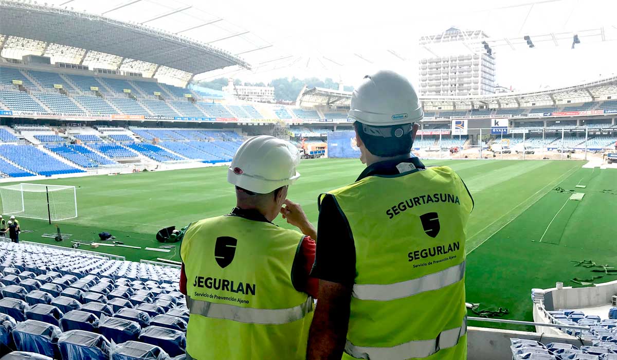 Segurtasuna, prevención de riesgos laborales